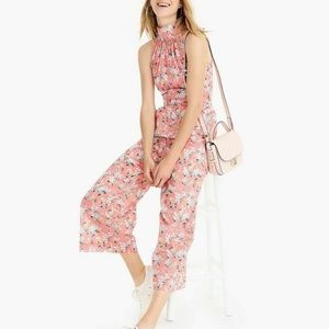 Jcrew jumpsuit with liberty print